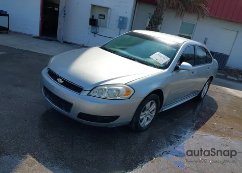 2013 Chevrolet Impala Lt из США, поврежденный, VIN 2G1WG5E34D1212909
